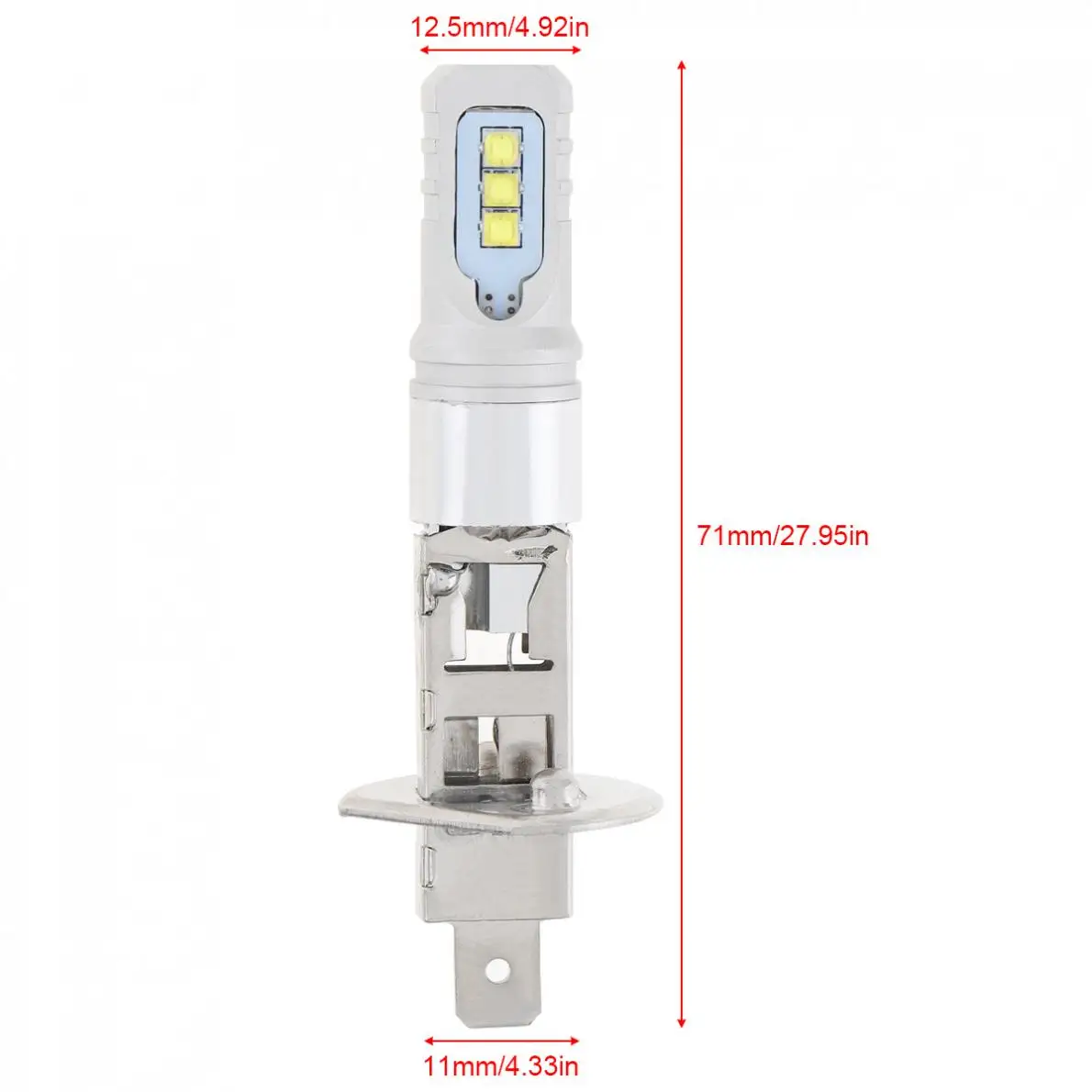 2 шт. 12V H1 COB SMD СВЕТОДИОДНЫЙ противотуманные фары Дневные Фары Светильник 1200LM 6500 K-7500 K белый автомобиль, вождения, бега авто светодиодные лампы Светильник лампы