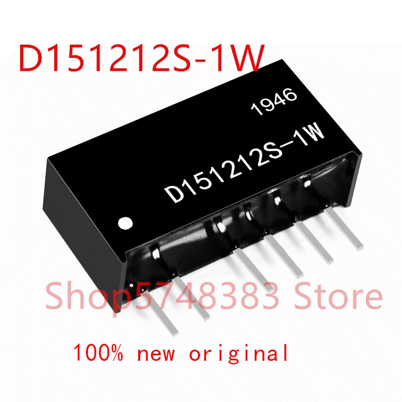 

1PCS/LOT D151212S-1W D151212S 1W D151212 Double isolated independent double output 15V conversion + 12V and + 12V