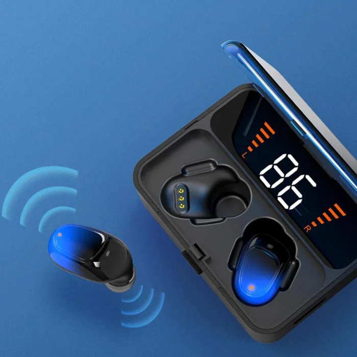 Bluetooth 5,0 беспроводные стерео наушники Встроенный микрофон с зарядным устройством Спортивная гарнитура ND998