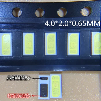 

2000pcs 4020 SMD LED Beads Cold white 1W 3V 150mA For TV/LCD Backlight LED Backlight High Power LED 4020