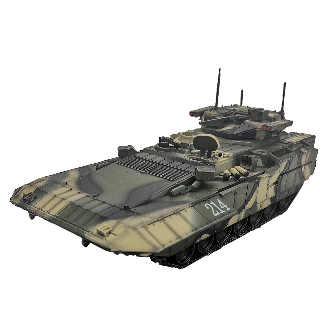 1/72 литая под давлением модель военного танка T15 Трехцветная камуфляжная металлическая литая модель военного танка игрушка, коллекция подарок