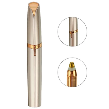 

105x25x23cm Electric Eyebrow Trimmer Convenient Painless Lipstick Face Brows Razor Hair Remover Portable Durable Brows Pen