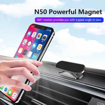 

Dropshipping! Black/Silver New 360 Degree Rotatable Square Car Magnetic Phone Holder Dashboard Universal Mount Dash Bracket