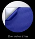 Blue Carbon fiber