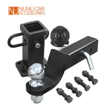 

2 Inch Towbar Tongue Ball Mount With Tow Ball And Hitch Receiver Pin Bolt On Truck Trailer Parts Car Camper Accessories Caravans