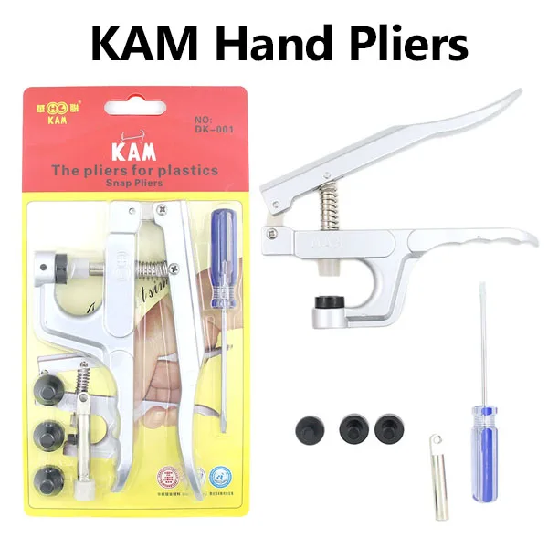 KAM Pliers KAM крепежные плоскогубцы для T5, пластиковые кнопки, металлические пресс-кнопки, инструмент, аксессуары для рукоделия, сделай сам - Цвет: KAM Pliers