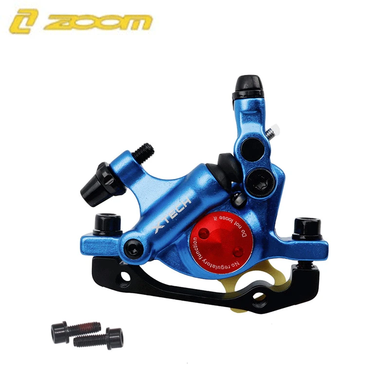 ZOOM HB-100 MTB велосипедный тормоз HB100 велосипедные тормоза суппорт с роторами запчасти для велосипеда гидравлический поршень двусторонний с v-тормозным рычагом