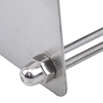 

Toothbrush Holder Stainless Steel Multifunction Practical Bathroom Toothpaste Holder Stand Vertical Toothbrush Holder Storage