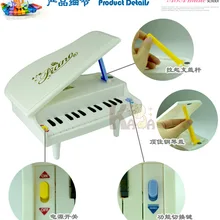 1159 светильник в комплекте светильник музыкальная модель фортепиано детская обучающая Раннее детство блестящие игрушечный музыкальный инструмент Электронный ключ