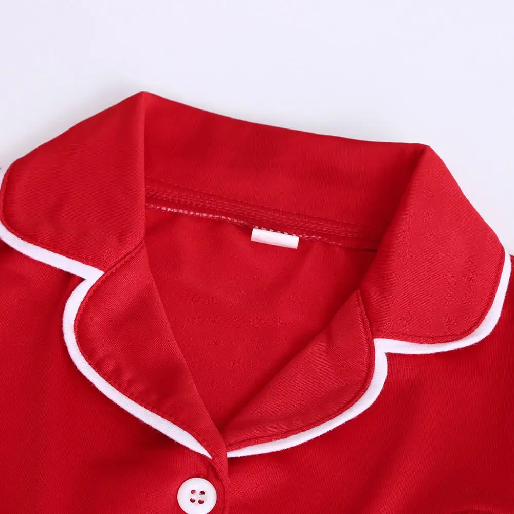 Kids Pajamas Baby Girl Clothes Christmas Santa Long Sleeve Tops Pants Pajamas Sleepwear Sets Toddler Girl Clothes детская одежда
