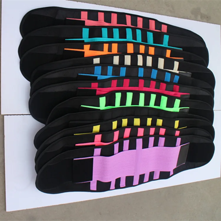 

Manufacturers Wholesale Color Waist Supporter Neoprene Sports Waist Support Belt Running Relaxation Waist Support Cross Border H