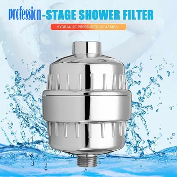

Shower Filter Head Water Softener Professional High Output Universal Filter #2S24
