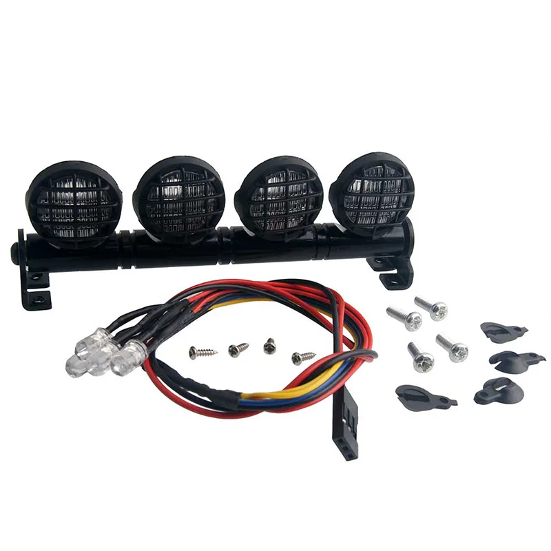 

Bright LED Light for 1/10 1/8 RC HSP Traxxas TAMIYA CC01 4WD Axial SCX10 Model Car
