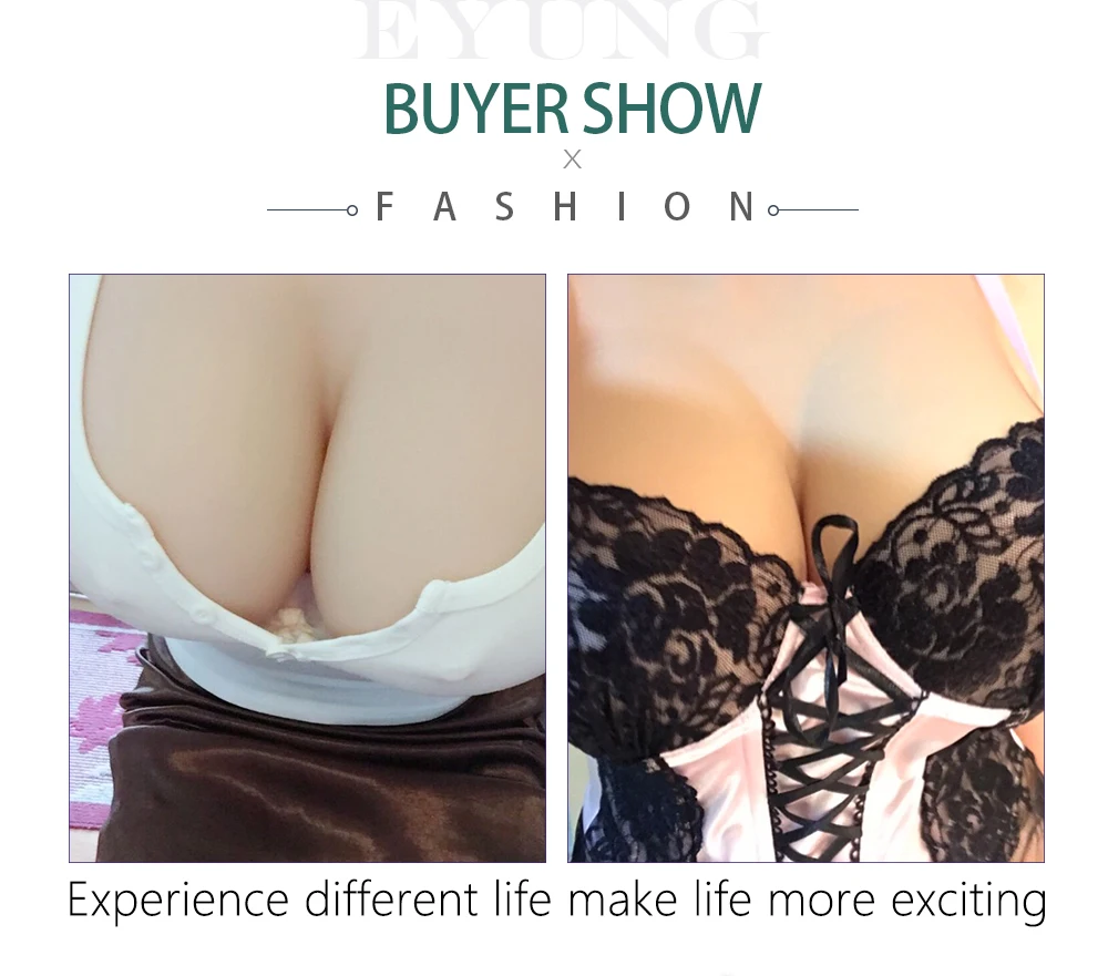 E cup Food grade silicone breast form Gel filling Breast plate Tit for crossdresser drag queen sissy cosplay fake boobs Chest (9)