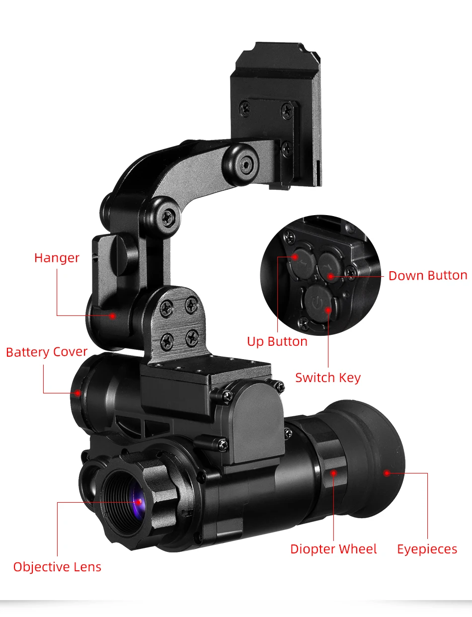 Télescope monoculaire de Vision nocturne NVG10