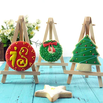 

Free Shipping 50pcs Wooden Miniature Easel 16*9cm Wedding Table Number Place Name/Photo Card Stand Wedding Table Decoration