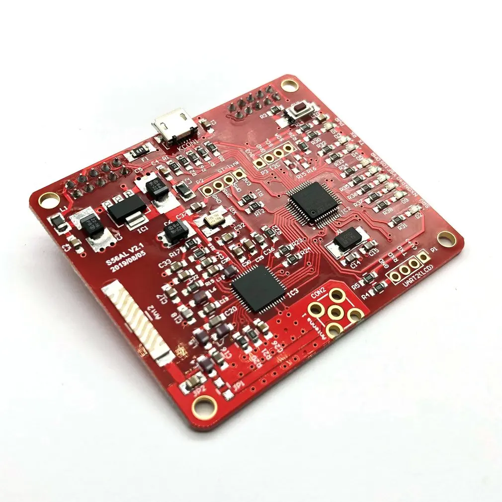 2,0 модуль точки доступа поддержка P25 DMR ycf NXDN для Raspberry Pi тип B 3B 3B+ с антенной платы Красный