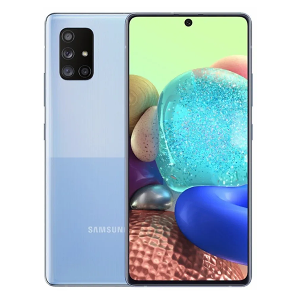 Original Samsung Galaxy A71 5G Octa-core 6.7Inches 6GB RAM 128GB ROM 64MP Rear Camera Fingerprint Android Unlocked Smartphone second hand iphone Refurbished Phones