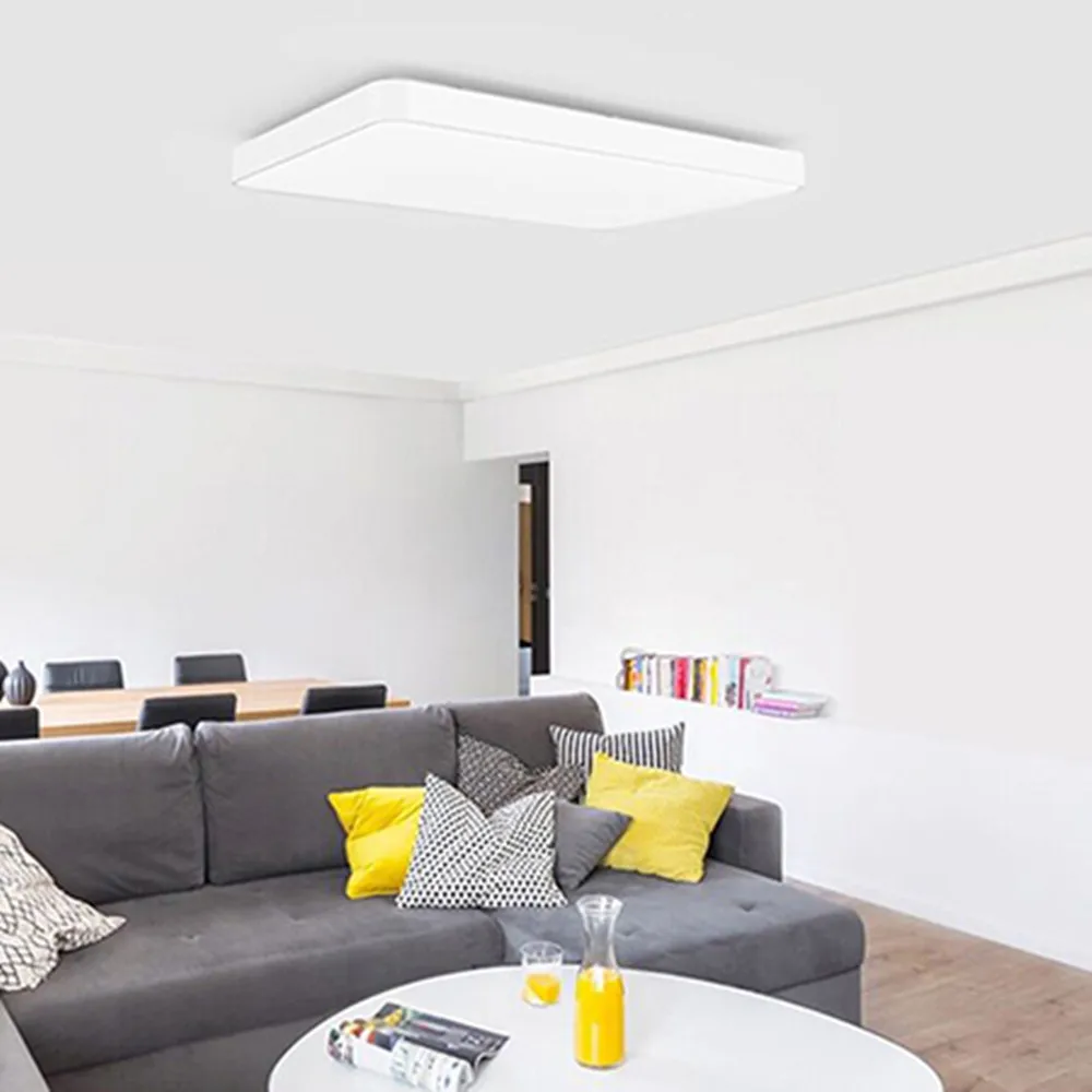 Yeelight простой светодиодный потолочный светильник Pro для гостиной пылезащитный Wifi Voice Mijia Mi Home App Smart control Ra95 большой потолочный светильник