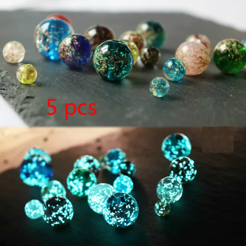 Bead Necklace Bracelet Jewelry-Accessories Handmade-Material Luminous-Fantasy Glazed