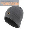 Customize Embrodiery Logo Cap Tom Clancy's Division SHD Agent Cap Grey/Red/Black Knitted Hat for Men Women Winter Warm Cap ► Photo 3/6