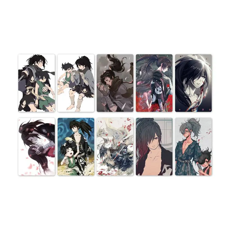10 шт. Новое поступление DORORO карта аниме наклейка s DIY идентификатор автомобиля Водонепроницаемая крапленая карта наклейка Дети стикерные игрушки для детей коллекция подарок - Цвет: Style 02