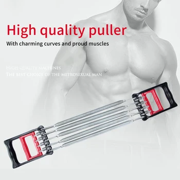 

Arm Multifunctional Pull Up Fitness Equipment Workout Chest Expander Detachable Hand Gripper Spring Exerciser Muscle Training