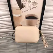 Маленькая женская сумка-мессенджер мягкая моющаяся действительно кожаная сумка через плечо