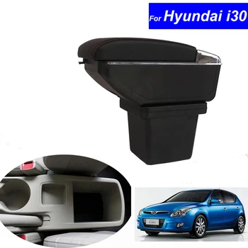 

For Hyundai I30 2009 2010 Armrest Leather Car Center Console Armrests Storage Box for Hyundai I30 2009 2010 Auto Interior Parts