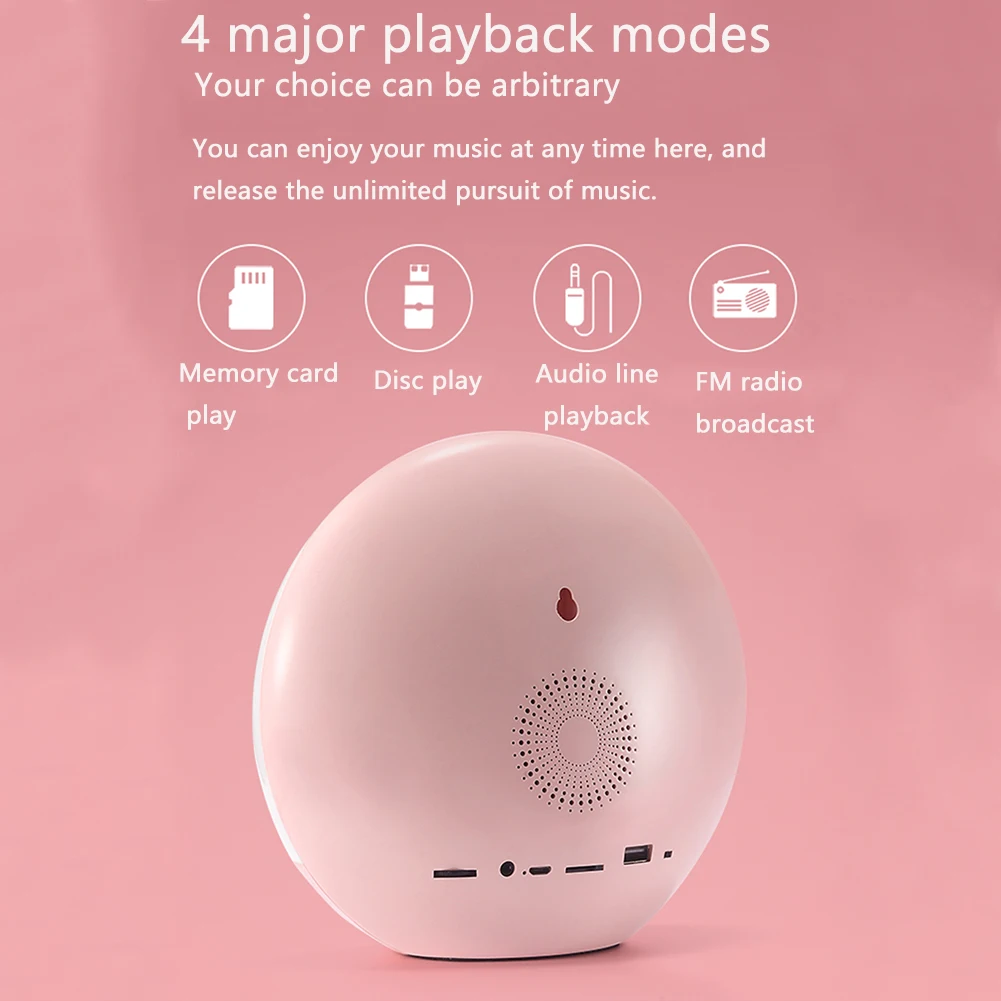 Многофункциональное зеркало для макияжа с Bluetooth, светильник с микрофоном, 4 режима воспроизведения, динамик, ночной Светильник
