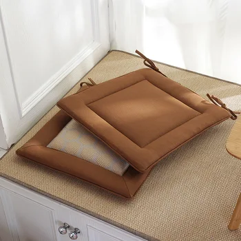 

New Summer Square Japanese Printing Seat Cushion Living Room Bedroom Office Chair Cojin Silla Redondo Home Decoration EC50ZD