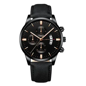 

2019 ultra thin watch men horloges Stainless Steel Sports watch-men Quartz Hour Analog Business wristwatch mannen horloge #N05