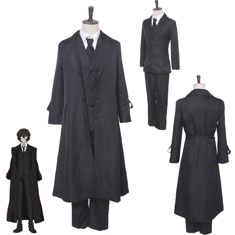 Bungo-Stray-Dogs-Cosplay-Costumes-Anime-Dazai-Osamu-Costume-Black-Trench-Full-Suits-for-Men-Cosplay