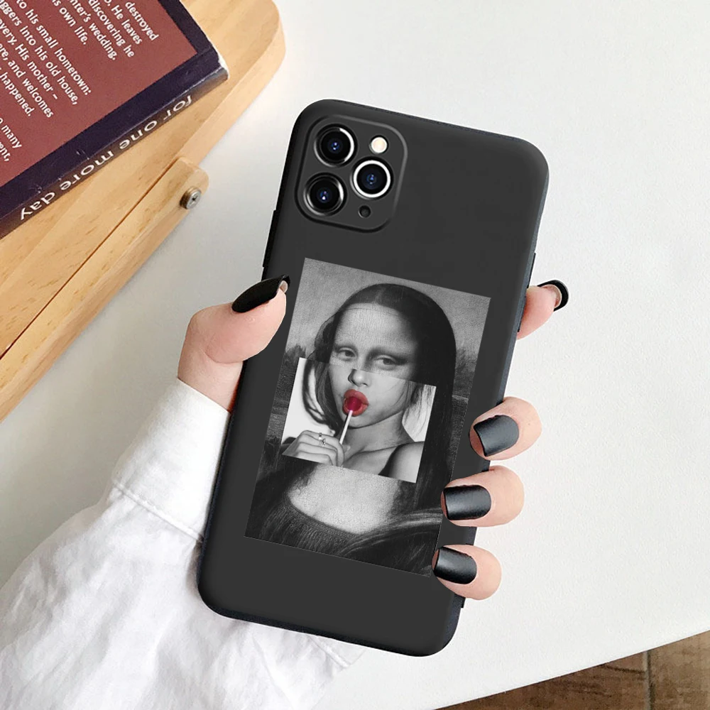 Мягкий матовый чехол для iphone 7 8 Plus X SE 2020 12 Mini 6s XR XS 11Pro Max|Бамперы| |