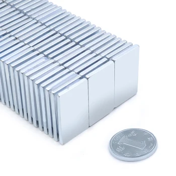 

NdFeB neodymium magnet block 25x15x2 mm Rectangle strong plate neodymium permanent magnets rare earth magnets coated 24-240 pcs