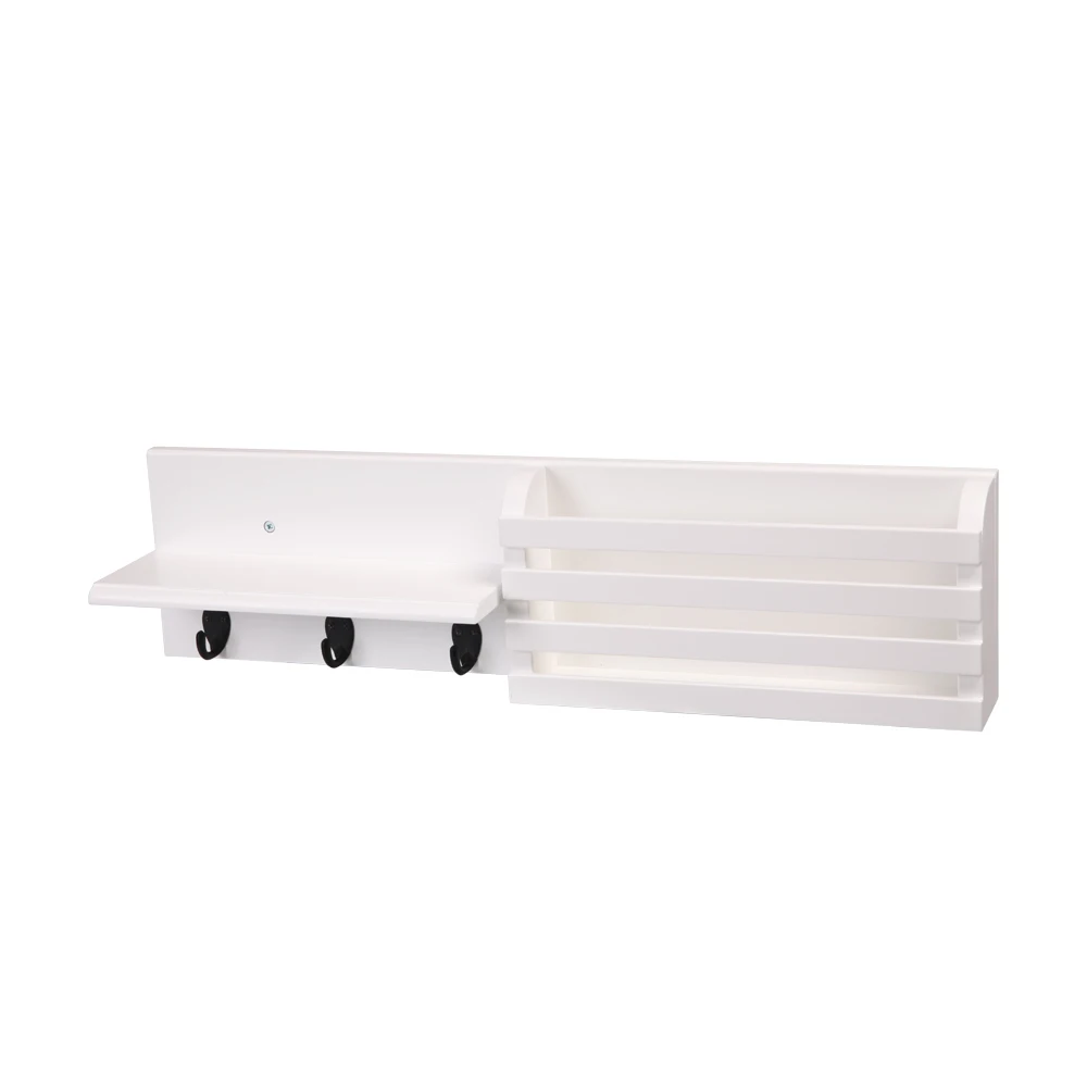 Nosii Wood Fiber Coat Rack Shelf Wall Hang 4 Inch Deep Ledge Nosii Wood Fiber Coat Rack Shelf Wall