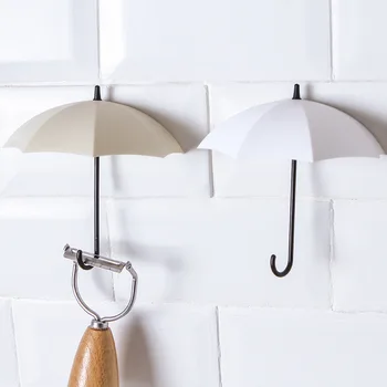 

3Pcs Strong Self Adhesive Door Wall Hangers Towel Mop Handbag Holder Hooks Key Racks For Hanging Kitchen Bathroom Accessories