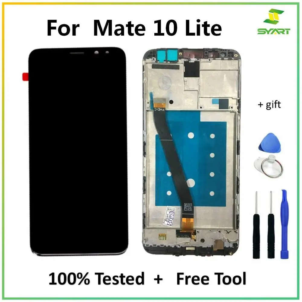 Для Huawei Mate 10 Lite ЖК-дисплей сенсорный экран дигитайзер сборка Замена + Инструменты