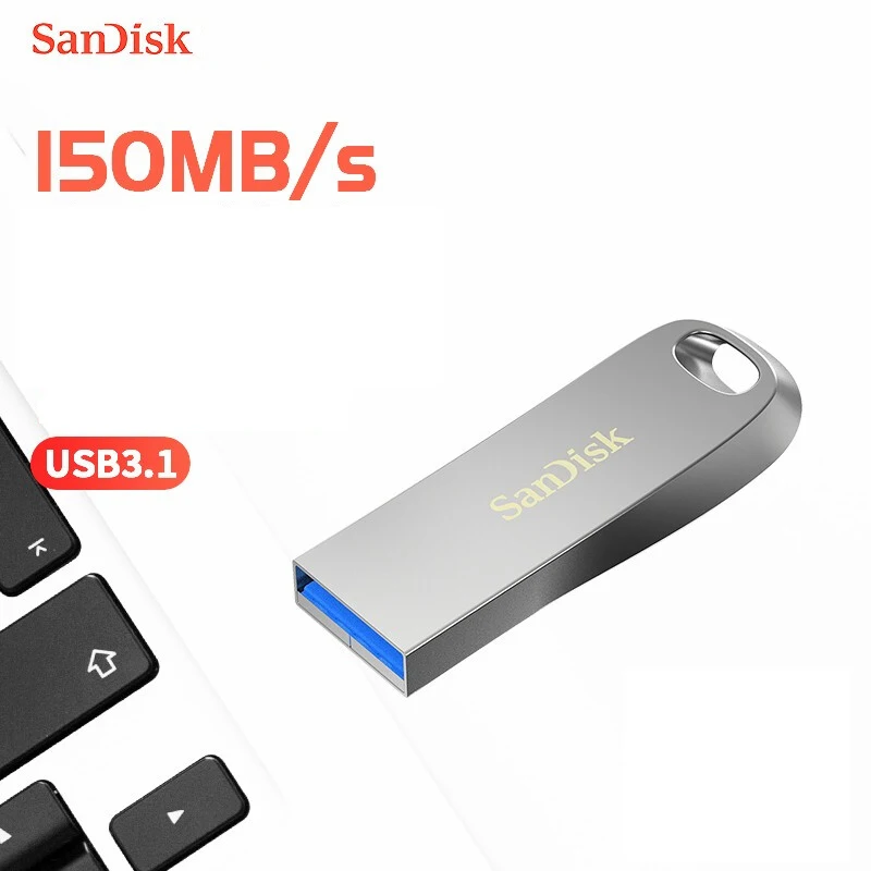 SanDisk USB 3,1 флэш-накопитель 256 ГБ 128 Гб 64 ГБ 32 ГБ 16 ГБ CZ74 150 Мб USB3.0 флеш-накопитель металлический u-диск флешдиск для компьютера
