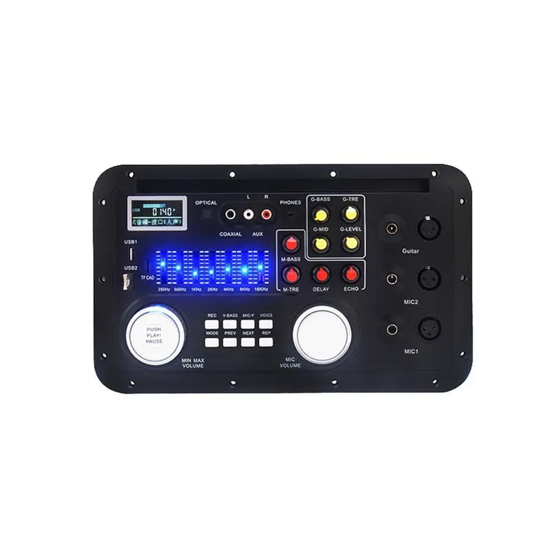 DSP bluetooth MP3 декодер доска караоке предусилитель микшер эквалайзер без потерь волокно коаксиальный эквалайзер для домашнего усилителя гитары T0113