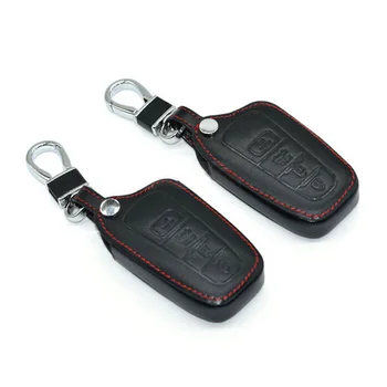

Leather Key Bag For Toyota Camry Smart Remote Key Fob Bag PU Leather Cover Case
