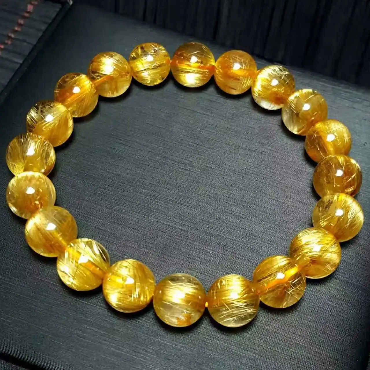 

Rutile Single Loop Bracelets a Thing