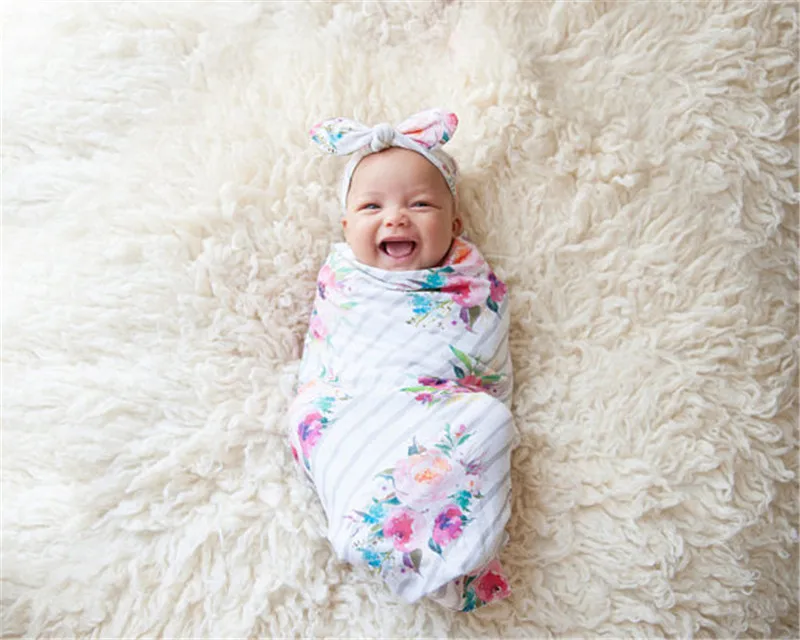 Pudcoco/Лидер продаж; модные мягкие детские пеленки с цветами для новорожденных мальчиков и девочек; одеяло; прекрасный спальный мешок; ткань