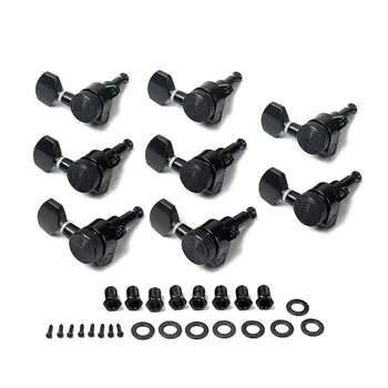 

8R Metal Locked String Tuning Pegs Tuners Keys Machine Heads for Guitar Bass