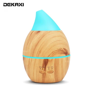 

DEKAXI 300ML Aromatherapy Air Humidifier Aroma Essential Oil Diffuser Ultrasonic Mist Maker Electric Aroma Diffuser Fogger Home