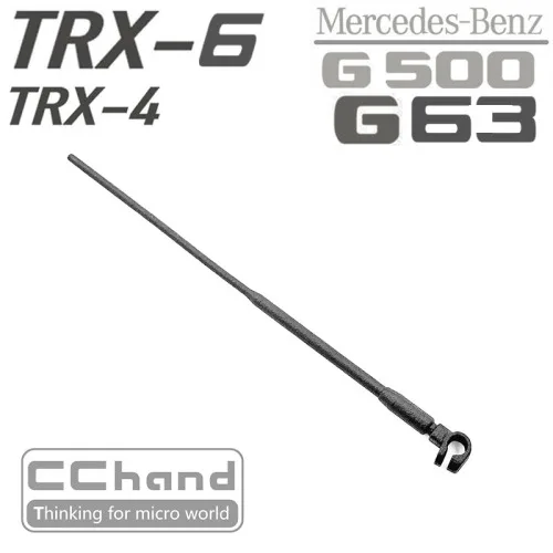 Передний бампер/антенна для TRX-4 TRX-6 4X4 6X6 G63 G500 rc автомобиль игрушка - Цвет: Antenna