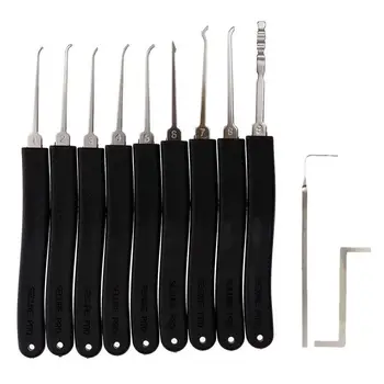

11Pcs Locksmith Tool Broken Key Remove Auto Extractor Set Lock Pick Hardware DIY Handle Tool