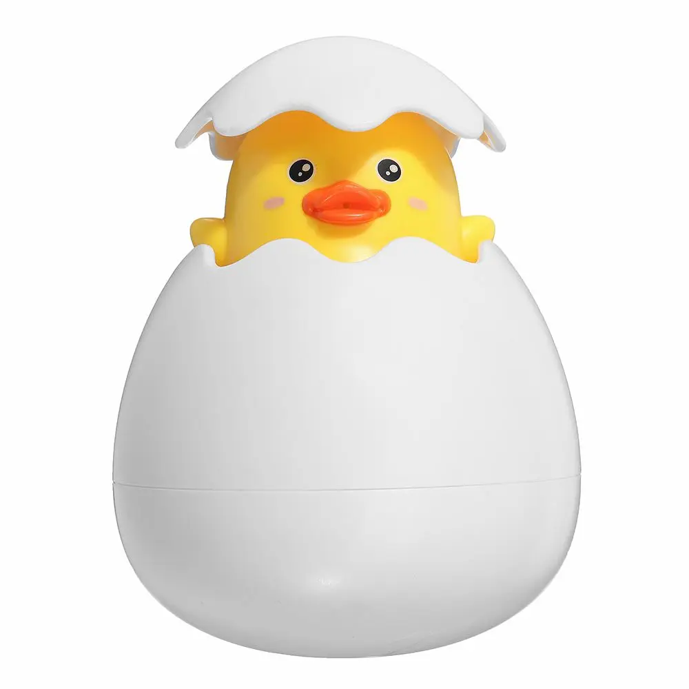 Yellow Duck Детские Игрушки для ванны, Детские Игрушки для ванны, распылитель яиц, утиный Пингвин, динозавр, распылитель воды, игрушки для малышей, подарок для детей - Цвет: Yellow Duck