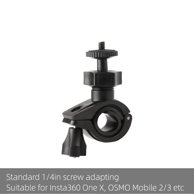 Алюминиевый Прочный держатель на руль мотоцикла для Xiaomi для Insta 360 One X видеокамеры Черные Аксессуары