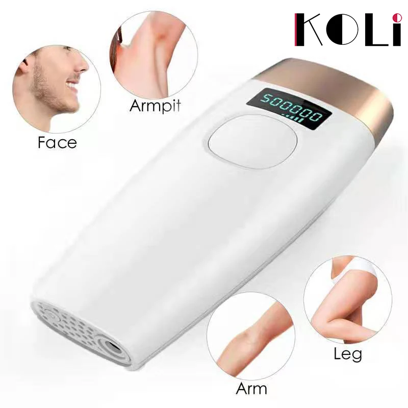 Профессиональный Перманентный лазерный эпилятор Koli фотоэпилятор IPL с ЖК